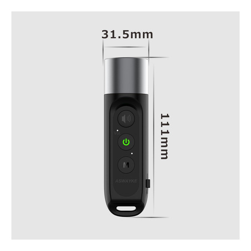 Aswayke Electronic Whistle Más Higa Ipx5 Sonido Máximo 125db