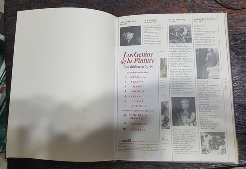 Libro Delacroix - Los Genios De La Pintura - Sarpe (Usado)
