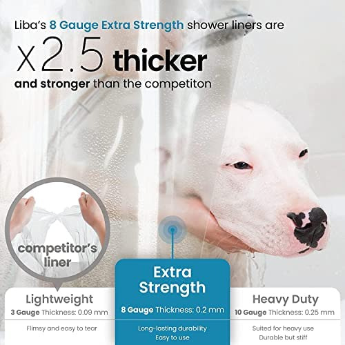 Forro De Cortina De Baño Liba Peva 8g, 72 X 72