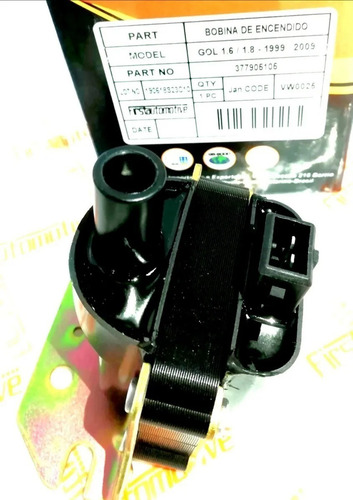 Bobina Encendido Vw Saveiro Gol Parati 1.6 1.8 1999 A 2009