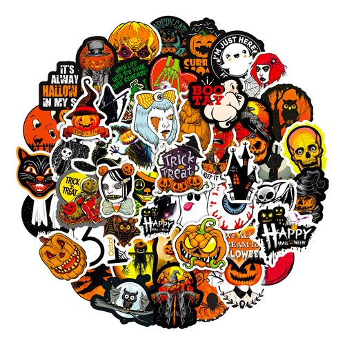 Adesivos Horror Skull Para Crianças E Decalques Góticos