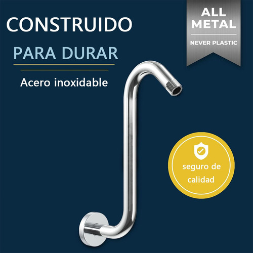 Varilla De Extensión En Forma De S Para Cabezales De Ducha