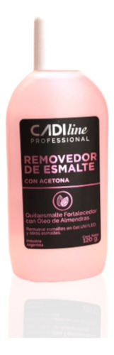 Cadiline Removedor Esmalte Semi Y Tradi C/ Acetona 120ml