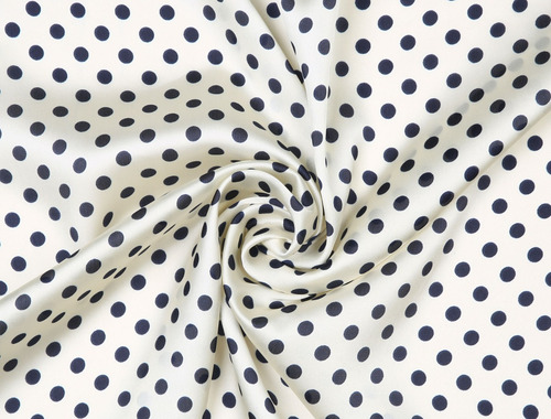 Pañuelo Cuadrado Mujer De Lunares Bufanda De Cuello 70x70cm Color Navy Blue Green Diseño De La Tela Polka Dots