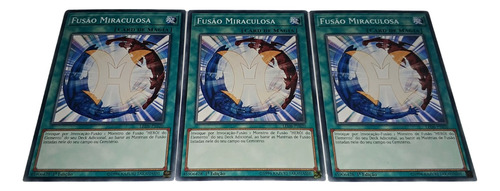 Yugioh 3x Fusão Miraculosa ( Miracle Fusion ) Português