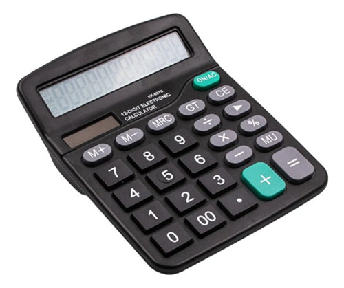  Calculadora Básica Kk-837b  Color Negro