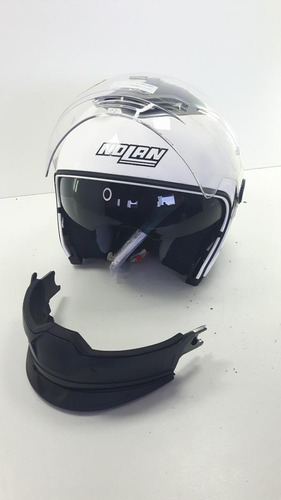 Casco Nolan N43e Air Classic N de metal blanco-blanco