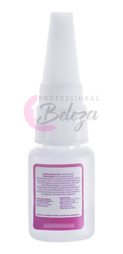 Imagem 3 de 5 de Cola Para Unhas Postiças Profissional Dompel Original
