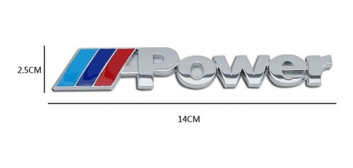 Logo Emblema Adhesivo Bmw M Maleta Auto M1 M3 M5 Karvas