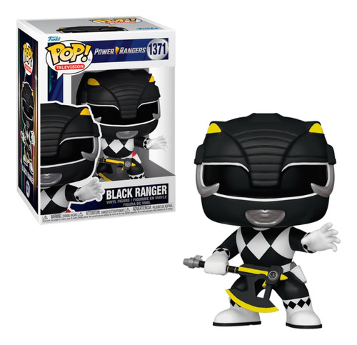 Funko Pop Black Ranger - Power Rangers 30th Anniversary 1371