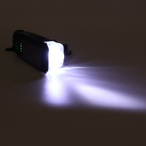 Luz De Bicicleta Usb Recargable De Alto Brillo Impermeable