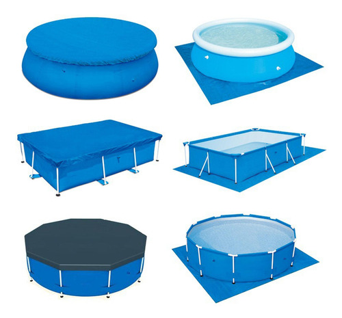 Piscina De Gran Tamaño Redonda A Prueba De Diámetro 183cm