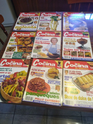  Lote De 35 Revistas La Cocina De Utilisima Y Libro