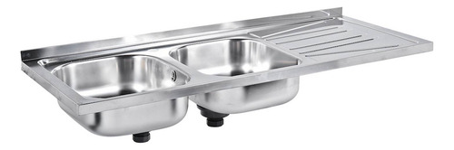 Lavaplatos Basico 120 X 50 2c 1e 1 Der Teka Acero