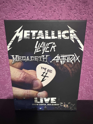 Metallica Live From Sofía,bulgaria (edición Japonesa )