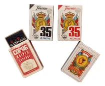 Comprar 2 Mazos Fournier Españolas X40c + 1 Mazo Copag Español X40c