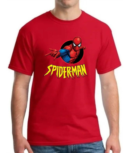 Camiseta De Spiderman Hombre Araña Para Adulto Niños 