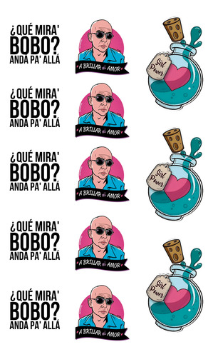 Foto Stickers Sublimados A Prueba De Agua, Sol , Roce.
