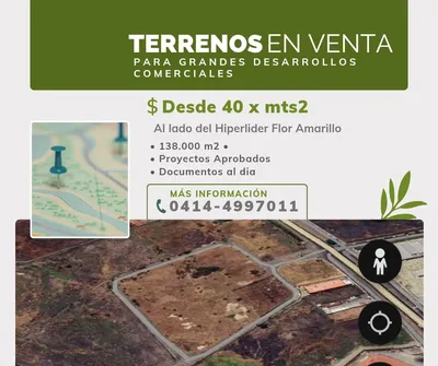 Terreno en venta