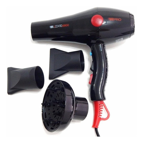 Secador De Pelo Profesional Wpro Blizzard 2800 Peluqueria