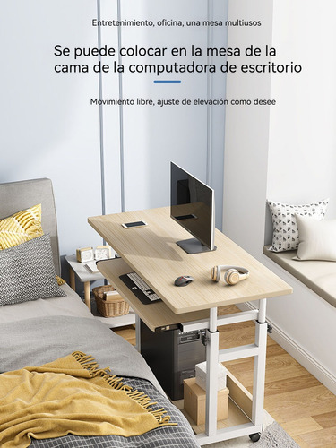 Mesa Portátil Multiusos De Altura Ajustable Rodinha;soporte para laptop,mesa portatil laptop,soporte para laptop portatil