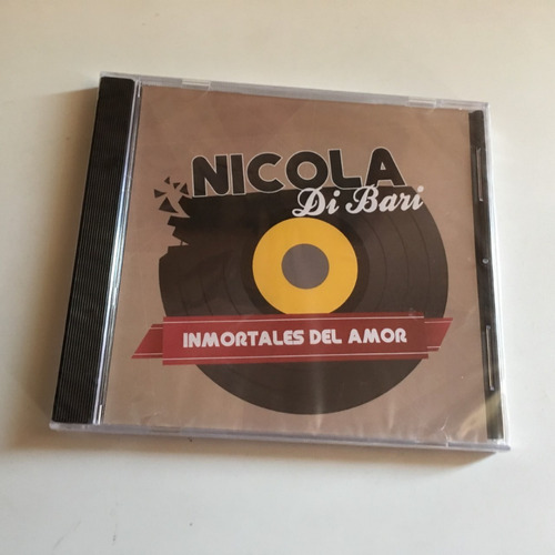 Nicola Di Bari  Inmortales Del Amor   Cd Nuevo Y Sellado
