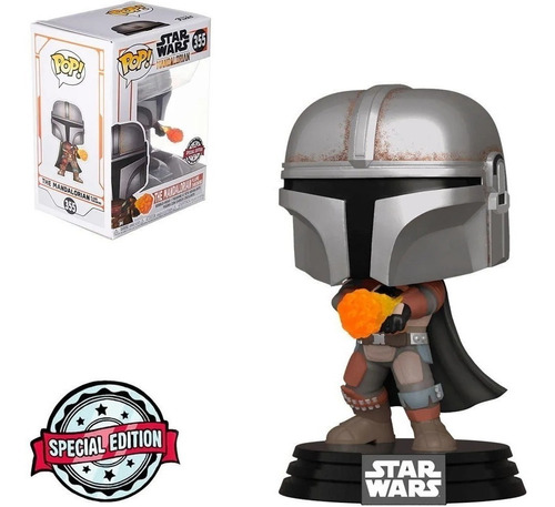 Funko Pop! Star Wars Mandalorian Flame Throwing 355