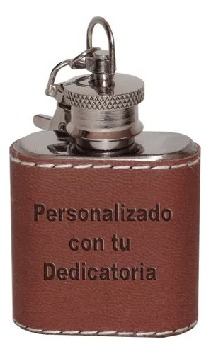 Llavero Petaca Licorera 30 Ml Personalizado En Laser