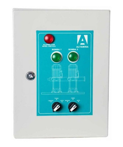Tablero Alternador Simultaneador 2 Bombas 2 Hp 1f 220v Hidro