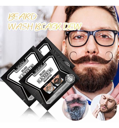 Crema Para Teñir El Cabello Para Barba Para Hombre, Color Cr