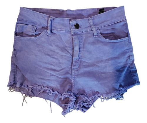 Lote Nena Talle 12 Remeras Y Short Violeta (Usado)