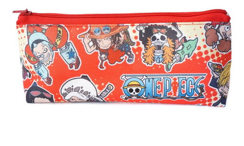 Cartuchera Anime One Piece Luffy Chopper Estuche Lapiz