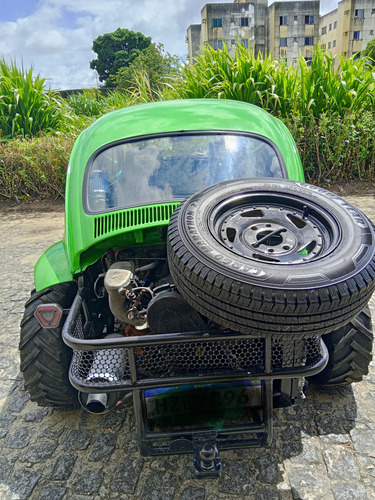 Fusca Barja Com 5 Pneus Novos Documentação Em Dias .