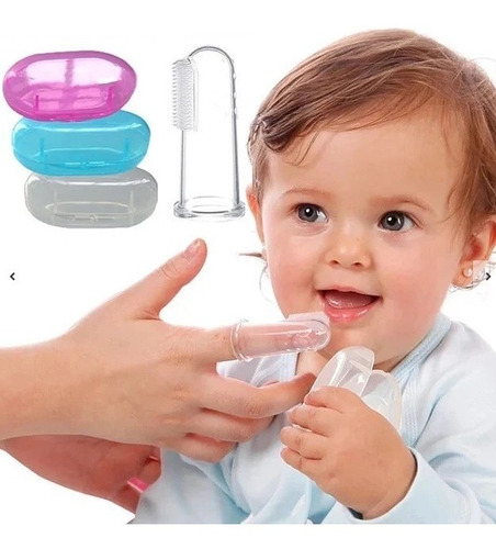 Cepillo De Dientes Dedal Para Bebés