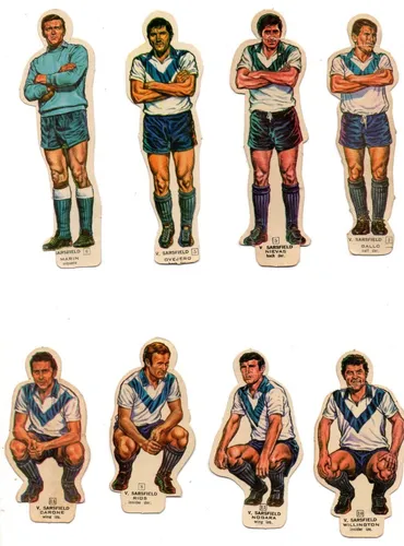 Figurita Rosario Central Silueta Futbol 1969 Idolos Mateos (Usado)
