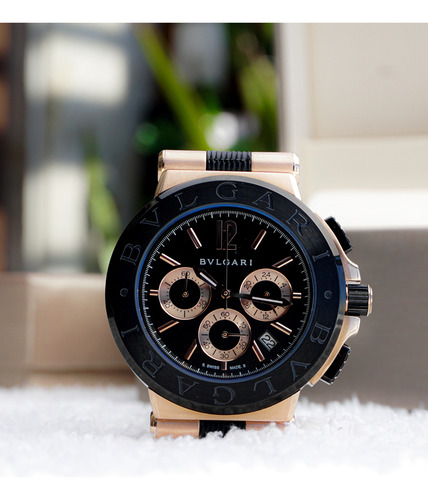 Reloj Bulgari Aluminium Serpenti Octo Finissimo. Negro Negro Negro (Usado)
