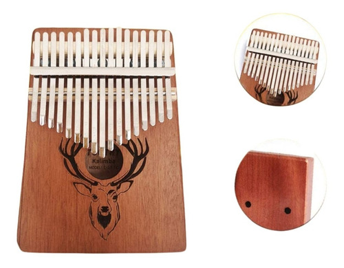 Kalimba Piano De 17 Teclas Y A