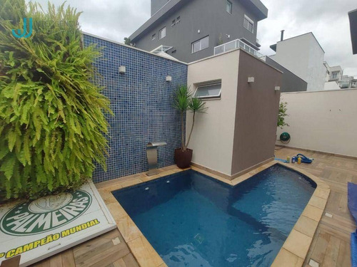Imagem 9 de 30 de Sobrado No Bella Citta Com Lareira, Piscina E Espaço Gourmet - So0349