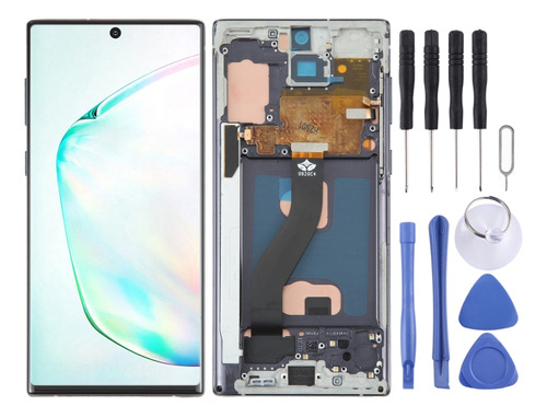 Tft Lcd Screen With Frame/handwriting For Samsung Galaxy Not