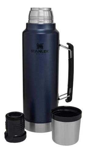 Imagen 4 de 4 de Termo Stanley Classic Legendary Bottle 1.5 QT de acero inoxidable nightfall