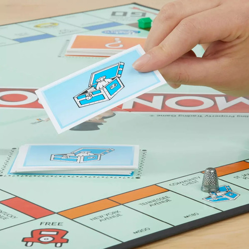 Juego De Mesa Monopoly Hasbro Gaming Original
