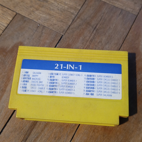 Family Game Cartucho Multiple 8 Juegos En 1 Famili 8bits (Usado)