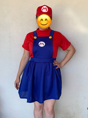 Disfraz Mario Bross Mujer Adulto / Halloween