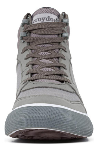 Imagen 3 de 8 de Tenis Kelvin Gris Para Hombre Croydon