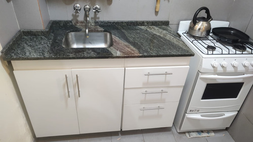 Muebles De Cocina A Medida Alacenas Bajo Mesada Melamina Blanco