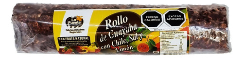 Rollo De Guayaba Con Chile Sal Y Limón Dulce Tipico Mexico