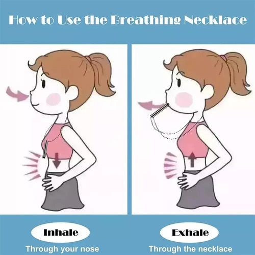 3 Collares Para Dejar De Fumar, Collar Para Meditar Y Respir