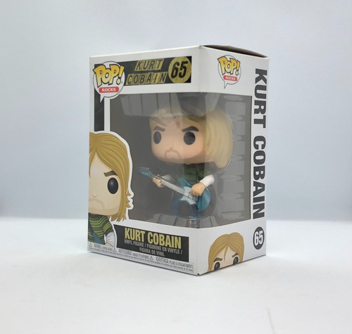 Kurt Cobain Funko Pop Rocks 65 (Usado)