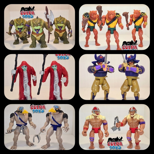 --- Culpatoys Reptilio Vintage 1985 De Los Thundercats --- (Usado)