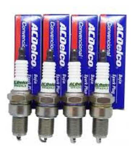 Bujias Para Chevy C2 1.6 1996-2009 Std 1 Pieza Acdelco
